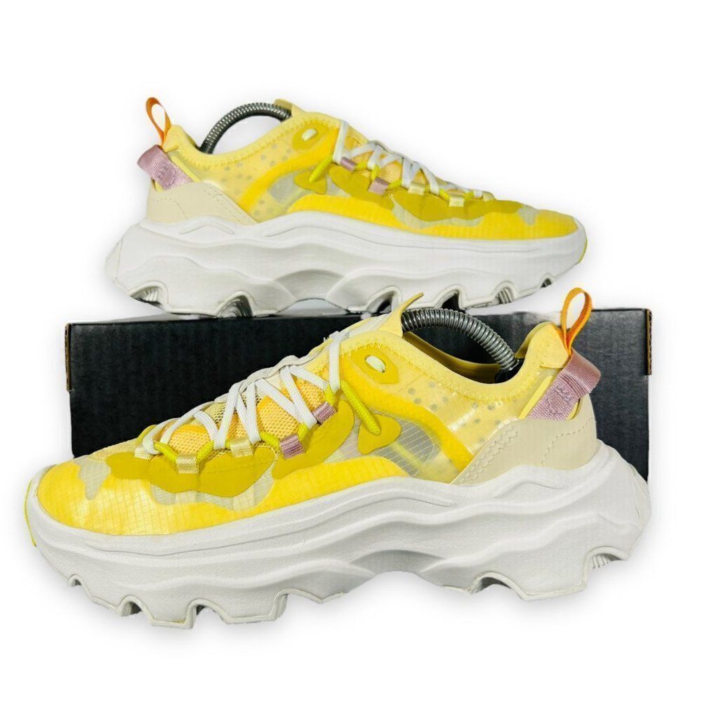 Sorel Kinetic Breakthru Tech "Tranquil Yellow" NL4691-780 Women's 7.5